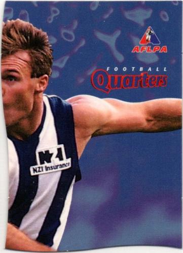 1995 Bewick Enterprises AFLPA Football Quarters Series Two #54 Matthew Armstrong Front